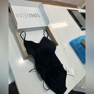 CHRISTOPHER ESBER - Ruched Disconnect One-Piece Swimsuit